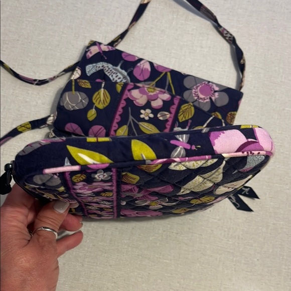 Vera Bradley Purple and Pink Quilted Crossbody Bags - Picture 12 of 17